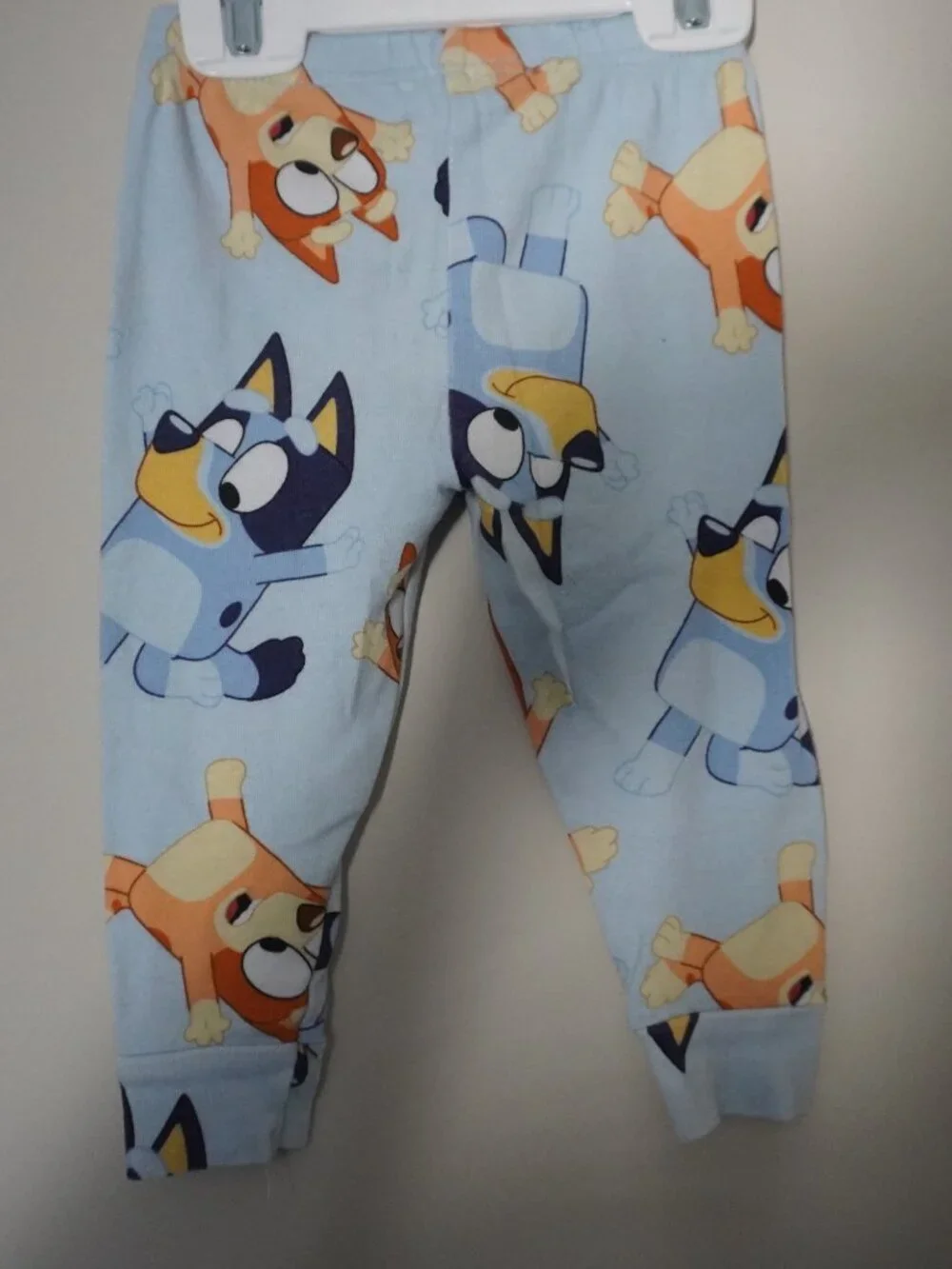 Blue Cartoon Puppy Kids Pajama Set - Soft Sleep Top